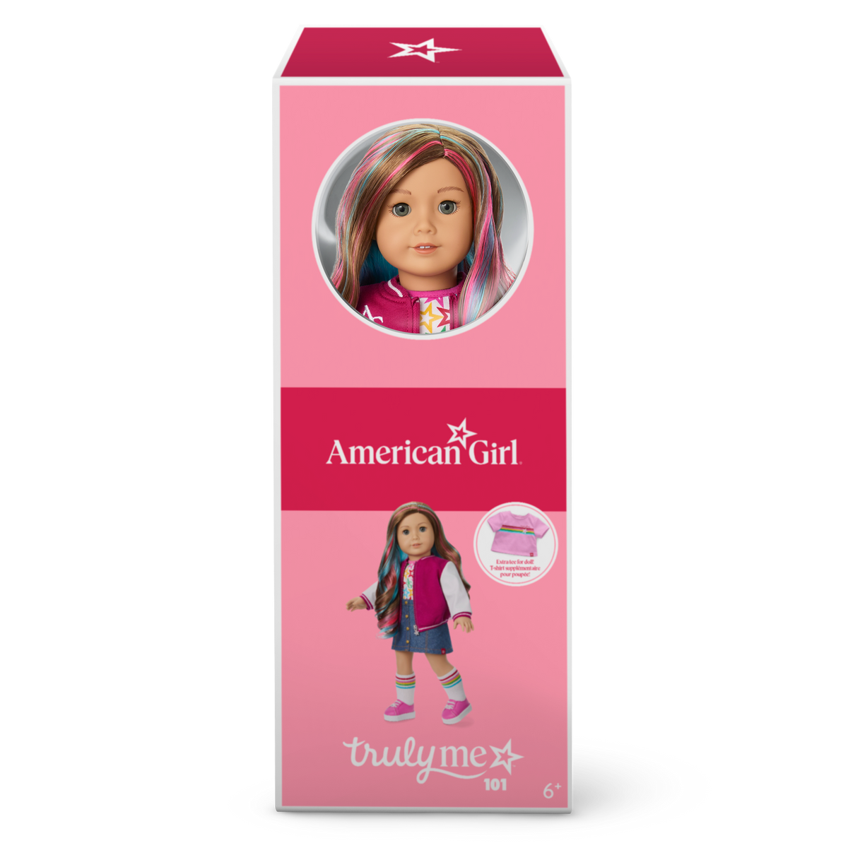 Truly Me™ 18-inch Doll #101, Puppy, Mini Backpack & Accessories AG™ Star Squad Bundle