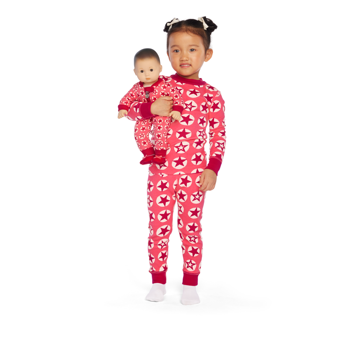 American Girl® x Hanna Andersson Berry Bright Stars Pajamas for Little Girls & Girls
