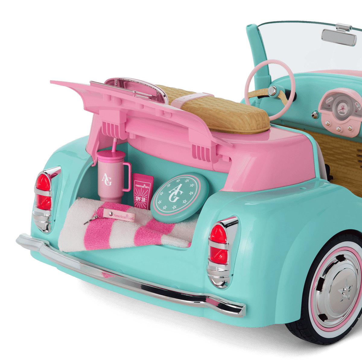 Raquel's™ Seaside Car for 18-inch Dolls (Girl of the Year™ 2026)