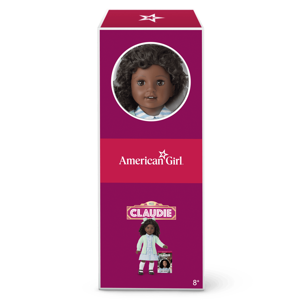 Claudie Wells™ 18-inch Doll, Book & Accessories (Historical Characters)