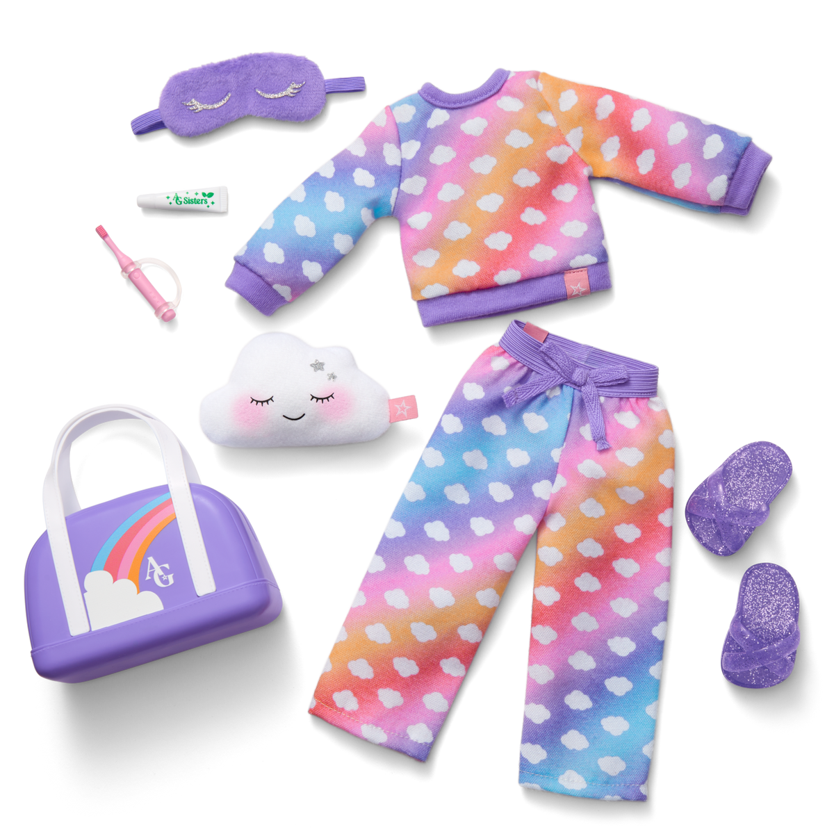 AG Sisters™ Sleepover Styles & Snacks Bundle
