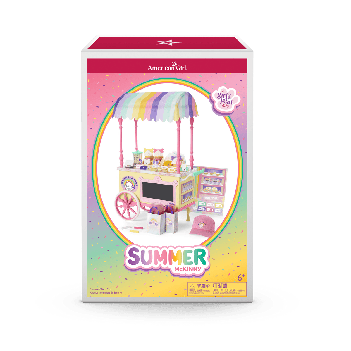 Summer’s™ Treat Cart for 18-inch Dolls (Girl of the Year™ 2025)