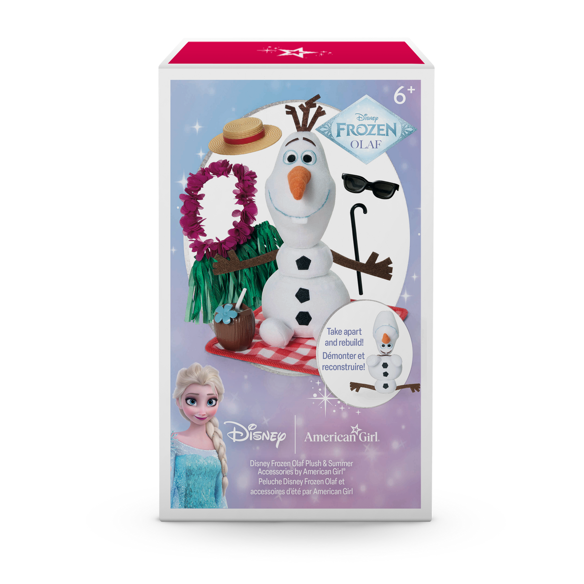 Disney Frozen Olaf Plush & Summer Accessories by American Girl®