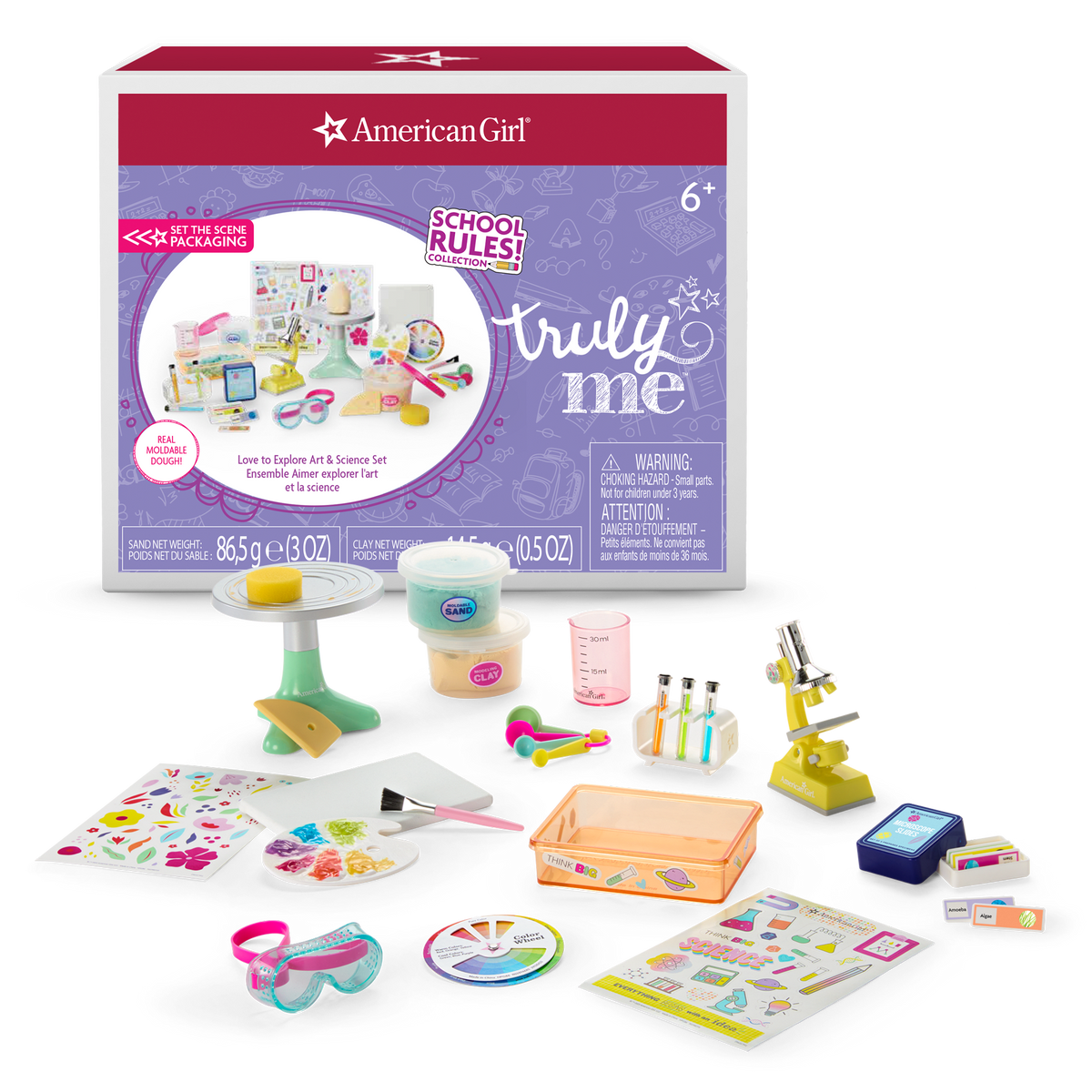 Love to Explore Art & Science Set for 18-inch Dolls