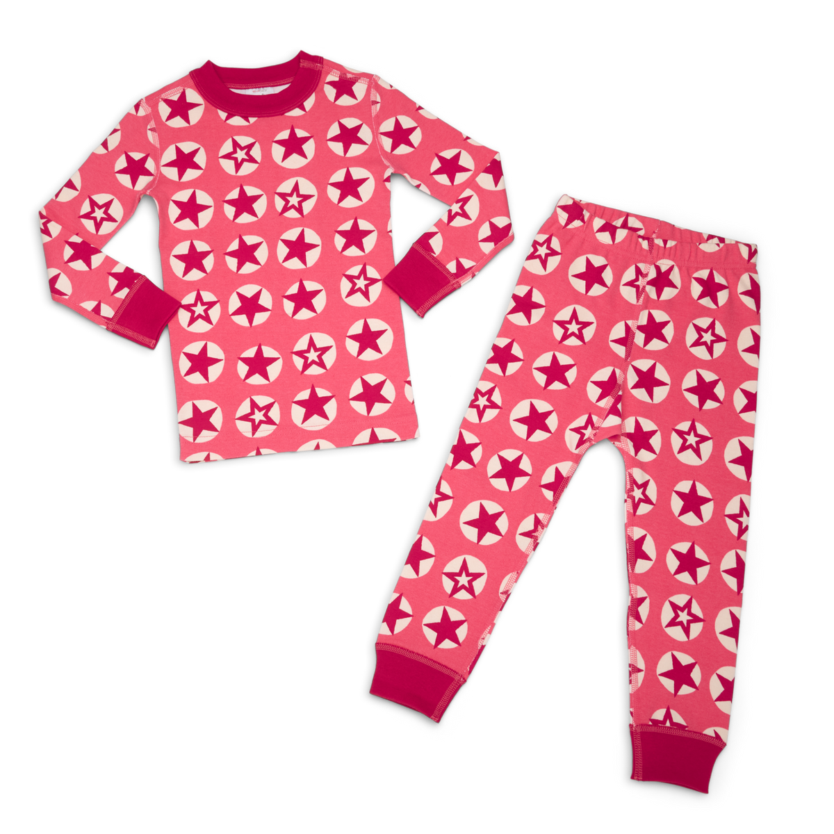 American Girl® x Hanna Andersson Berry Bright Stars Pajamas for Girls & 18-inch Dolls