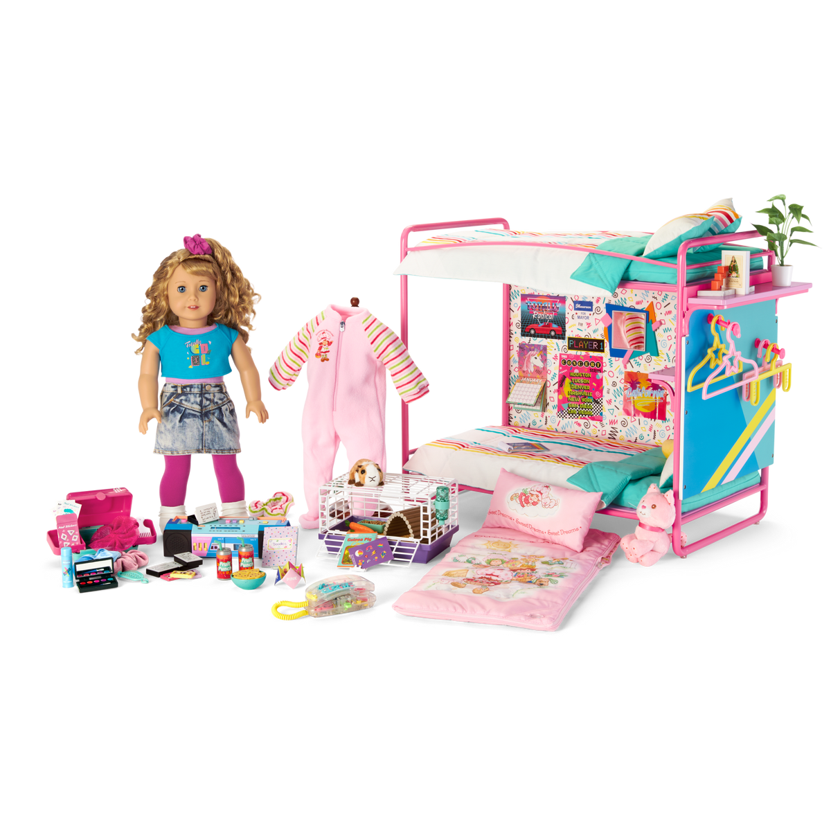 Courtney's™ Sleepover Accessory Set for 18-inch Dolls (Historical Characters)