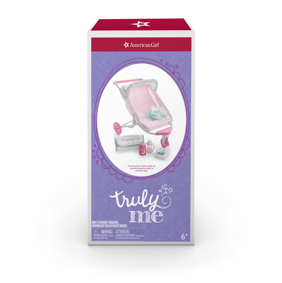 Little Bitty Baby™ Double Stroller Set for 7.75-inch Dolls
