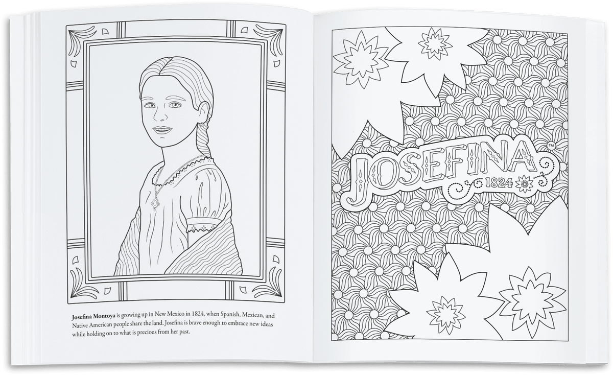 American Girl® Coloring Journal