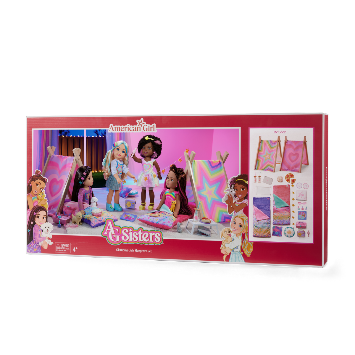 AG Sisters™ Glamping Girls Sleepover Set