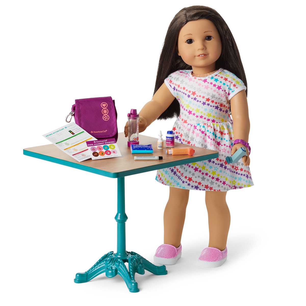 Asthma & Allergy Set for Dolls