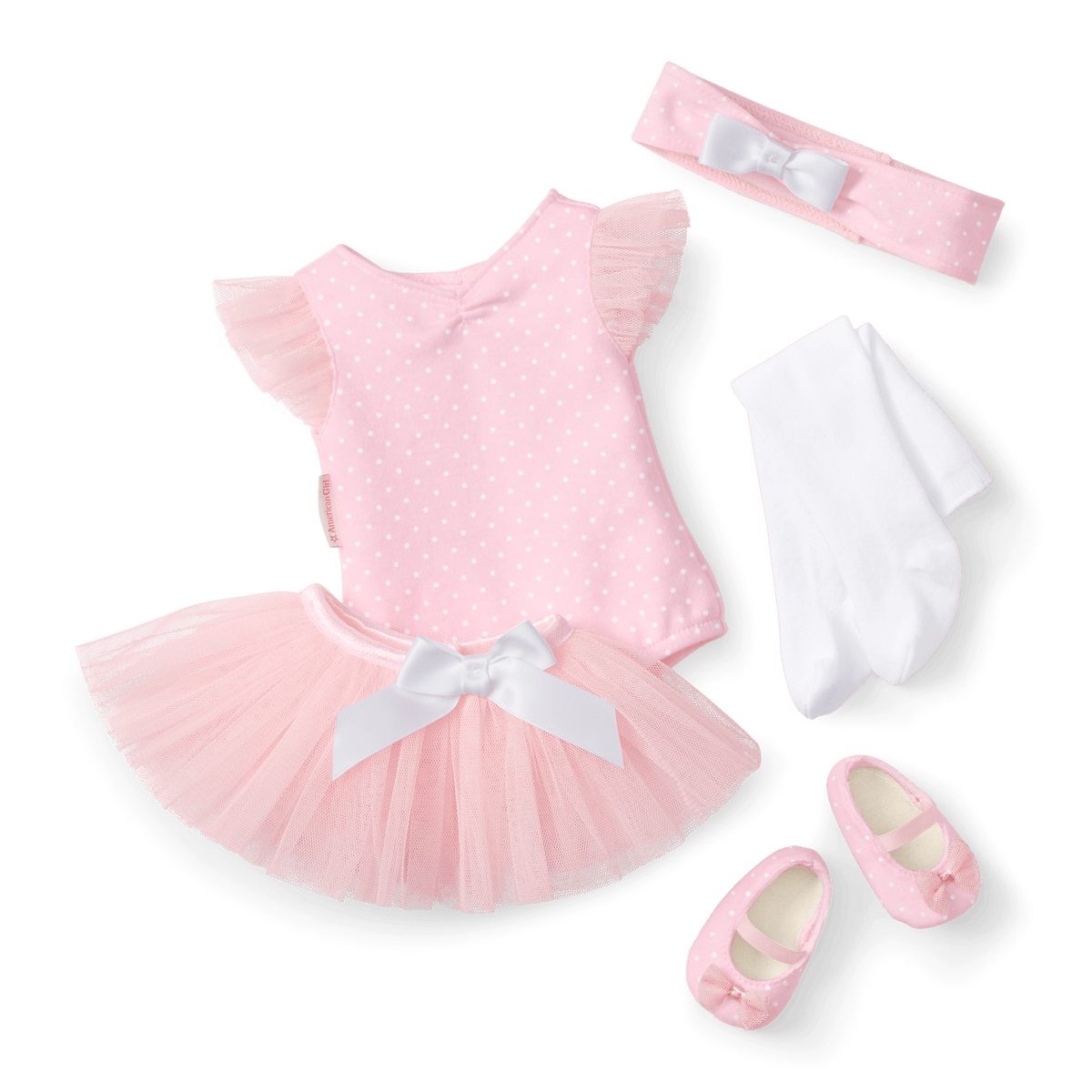 Bitty’s™ Ballerina Outfit for Little Girls & Bitty Baby® Dolls