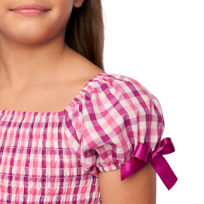 Raquel's™ Gingham Ruffle Outfit for Girls (Girl of the Year™ 2026)