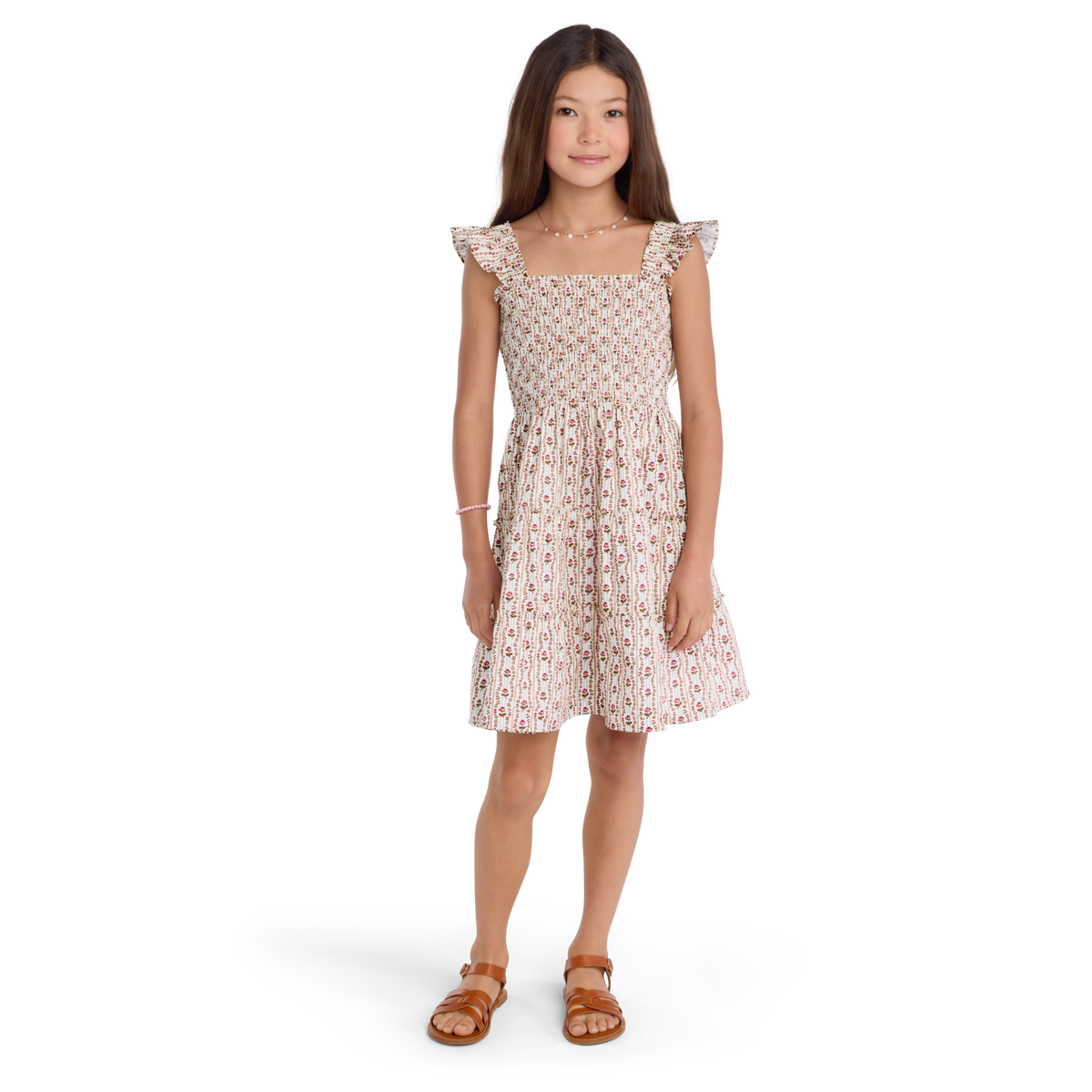 American Girl® x Hill House Home Tiny Ellie Nap Dress for Girls (Felicity™ Print)