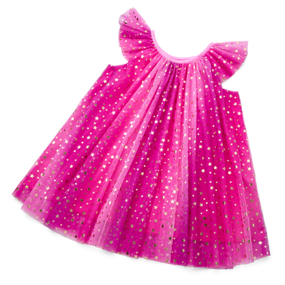 Pink Party-Ready Dress for Little Girls (Bitty Baby®)