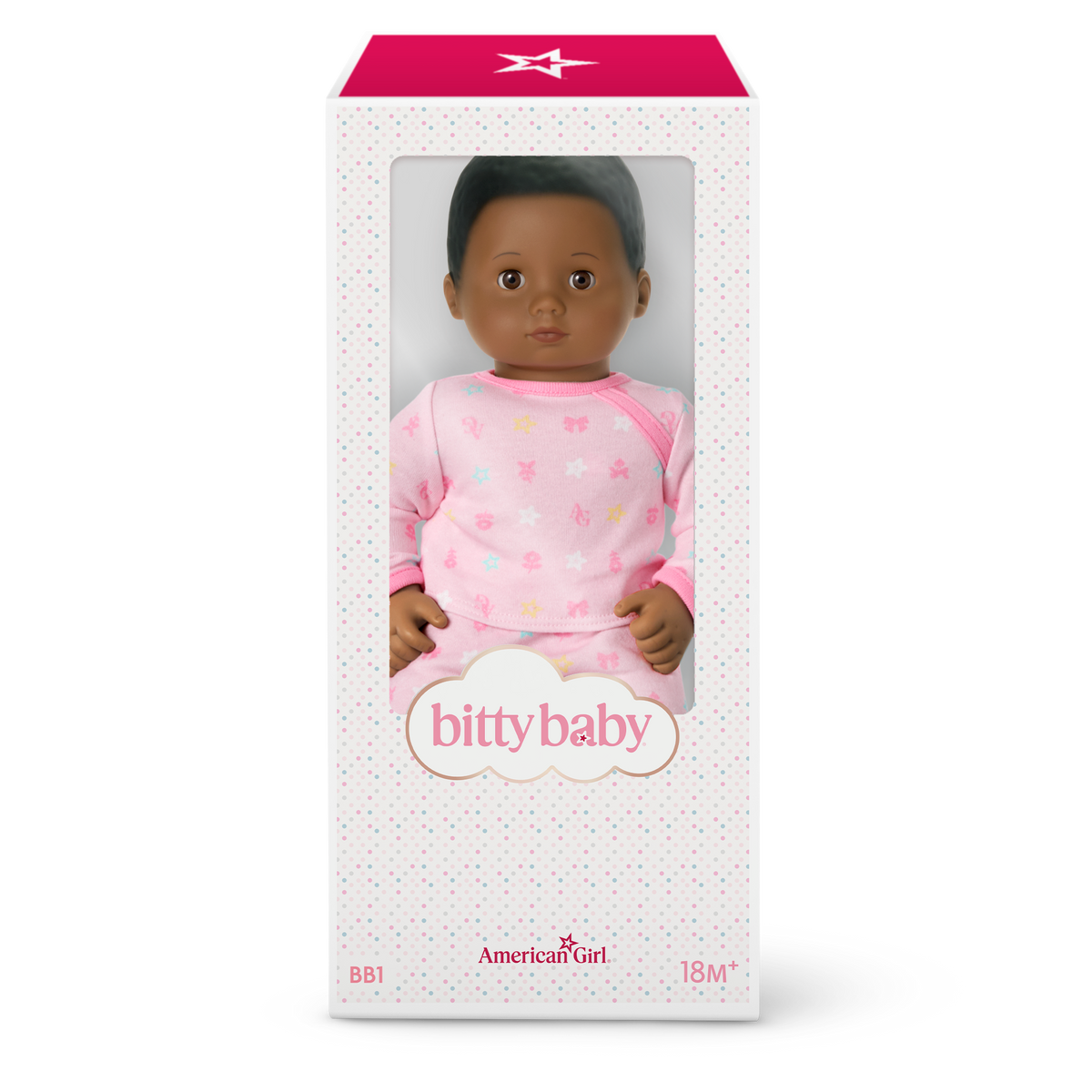Bitty Baby® Doll #1 in Pastel Pink + Bunny Friend & Board Book
