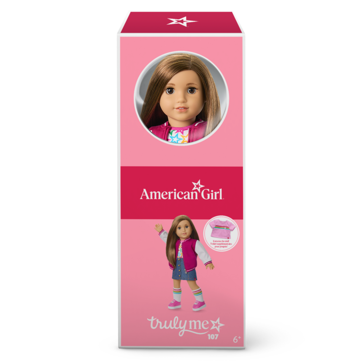 Truly Me™ 18-inch Doll #107, Puppy, Mini Backpack & Accessories AG™ Star Squad Bundle