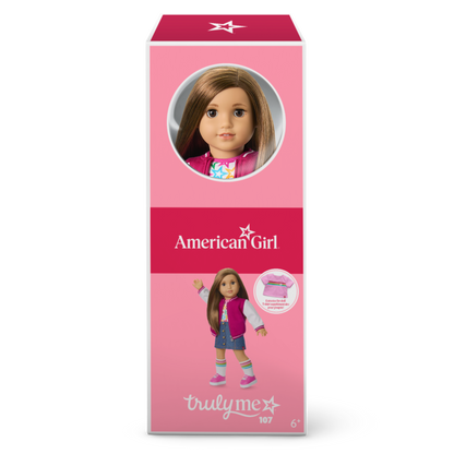 Truly Me™ 18-inch Doll #107, Puppy, Mini Backpack & Accessories AG™ Star Squad Bundle