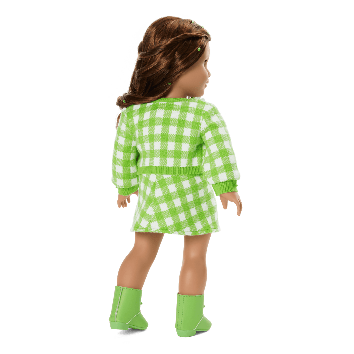 August Peridot Glow Outfit for 18-inch Dolls
