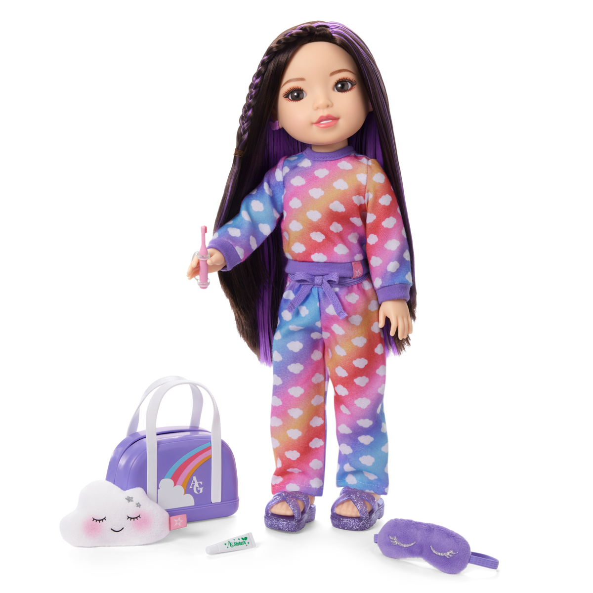 AG Sisters™ Sleepover Styles & Snacks Bundle