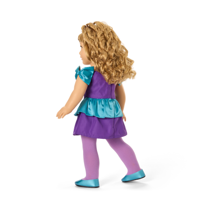 Courtney’s™ Party Dress, Caboodles® & Hair Accessories for 18-inch Dolls (Historical Characters)