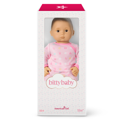 Bitty Baby® Doll #4 in Pastel Pink + Bunny Friend & Board Book