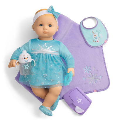 Disney Frozen Elsa Cuddle & Care Set with Bitty Baby® Doll by American Girl®