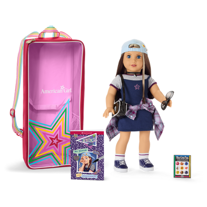 Nicki™ 18-inch Doll, Journal, Accessories & Doll Carrier (Historical Characters)