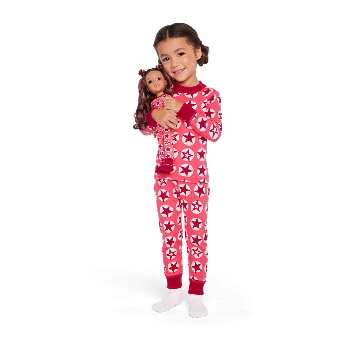 American Girl® x Hanna Andersson Berry Bright Stars Pajamas for Little Girls & Girls