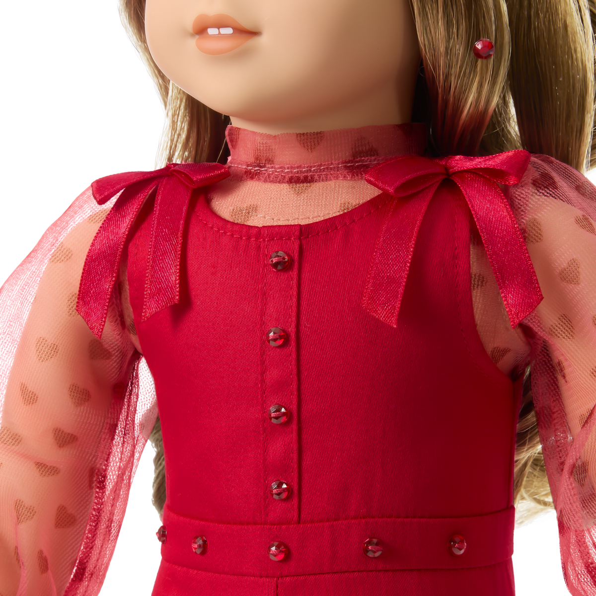 January Garnet Glam Outfit for 18-inch Dolls