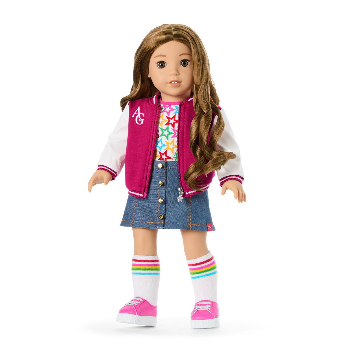 Truly Me™ 18-inch Doll #118, Puppy, Mini Backpack & Accessories AG™ Star Squad Bundle