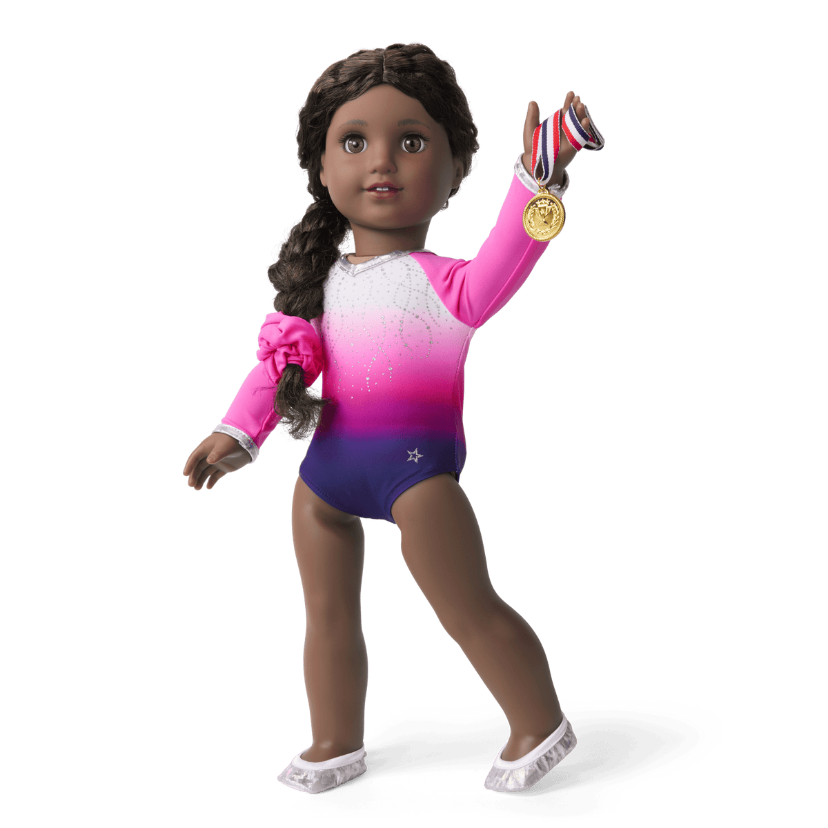 Beam with Pride Gymnastics Outfit for 18-inch Dolls