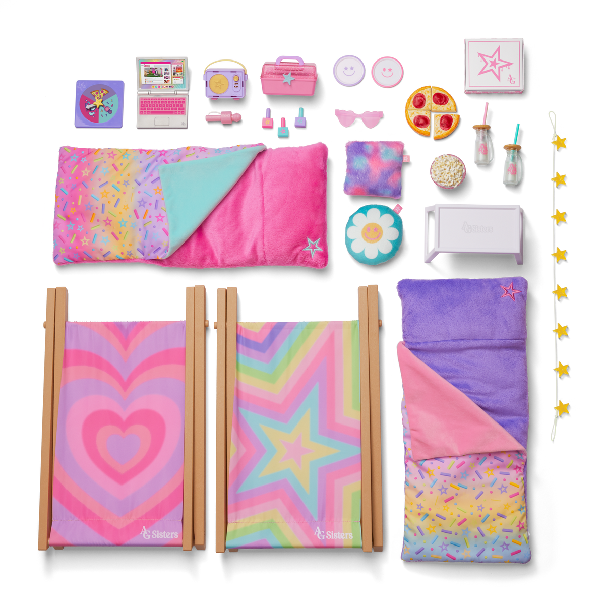 AG Sisters™ Glamping Girls Sleepover Set