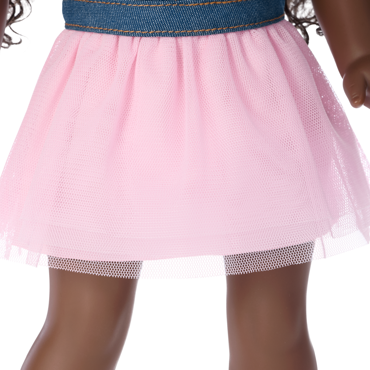 American Girl® x Harlem’s Fashion Row Cherry Blossom Couture Buttoned-Up Bows Top & Skirt for 18-inch Dolls