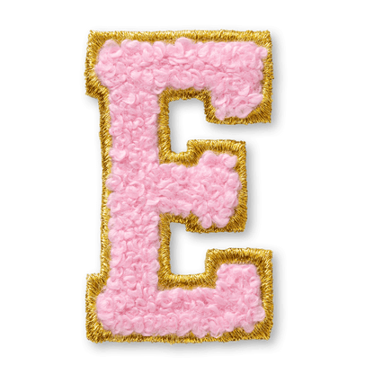 AG™ Letter E Stick-On Patch