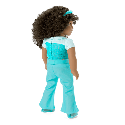 March Aquamarine Dream Outfit for 18-inch Dolls