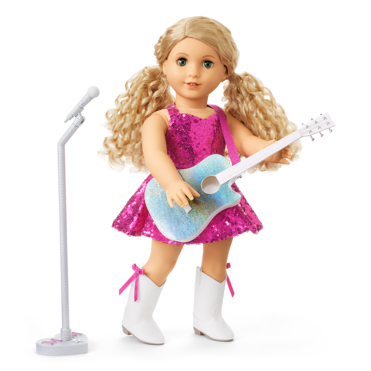 American Girl® x Megan Moroney Guitar & Mic Stand for 18-inch Dolls