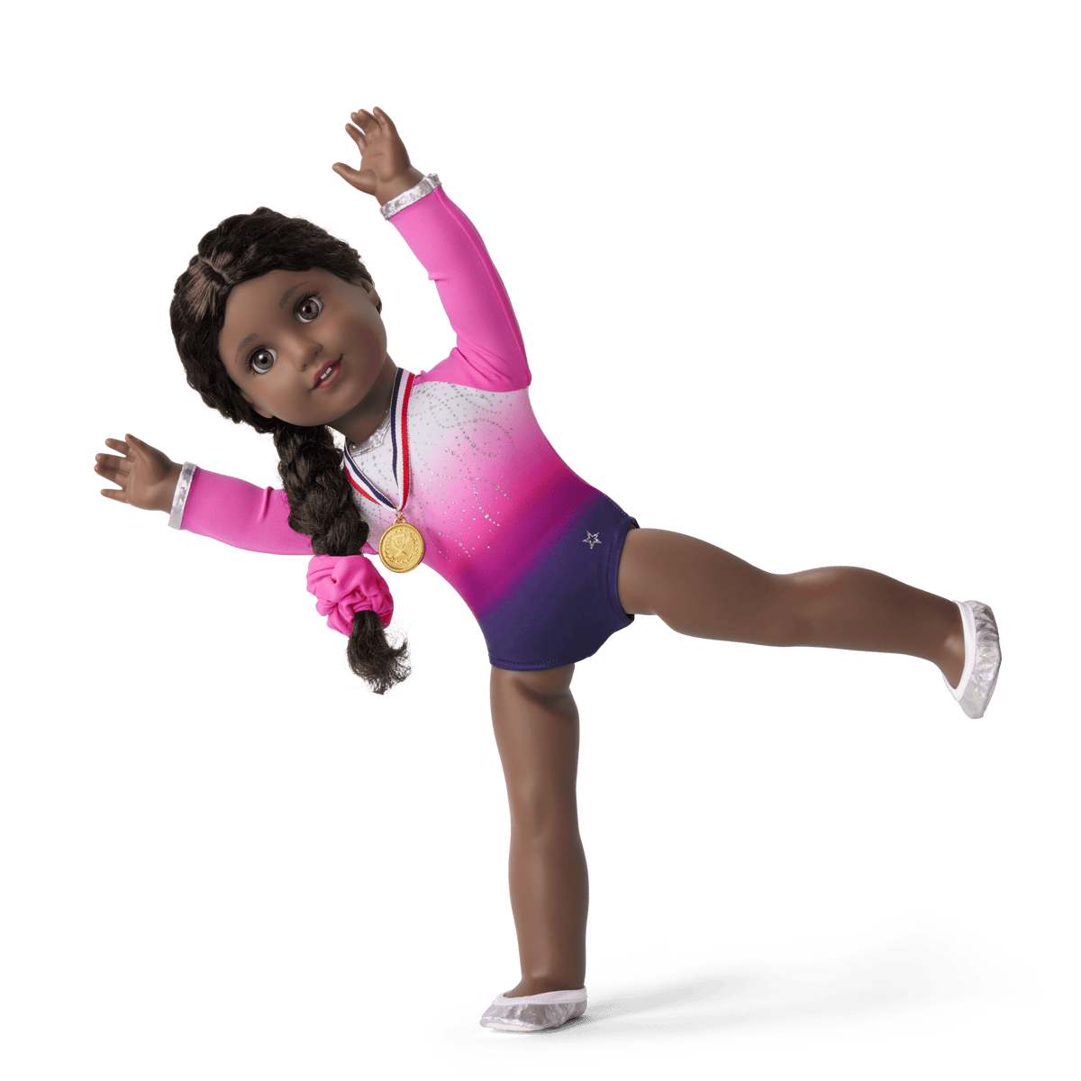 Beam with Pride Gymnastics Outfit for 18-inch Dolls