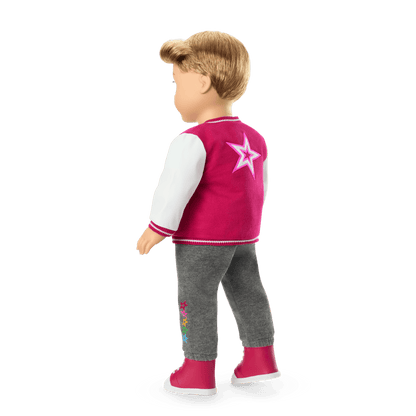 Truly Me™ 18-inch Doll #104 with straight caramel hair