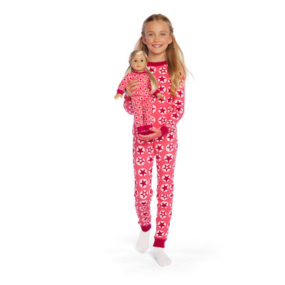 American Girl® x Hanna Andersson Berry Bright Stars Pajamas for Little Girls & Girls