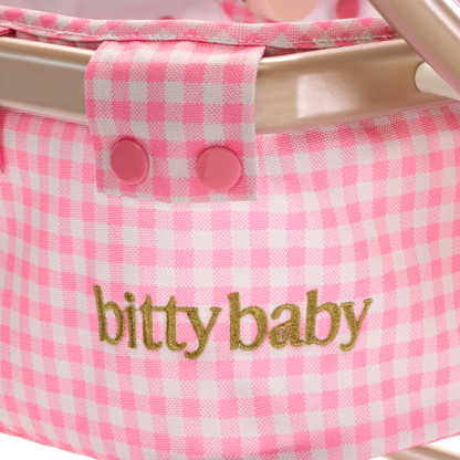 Bitty Baby® Luxe Bassinet Stroller