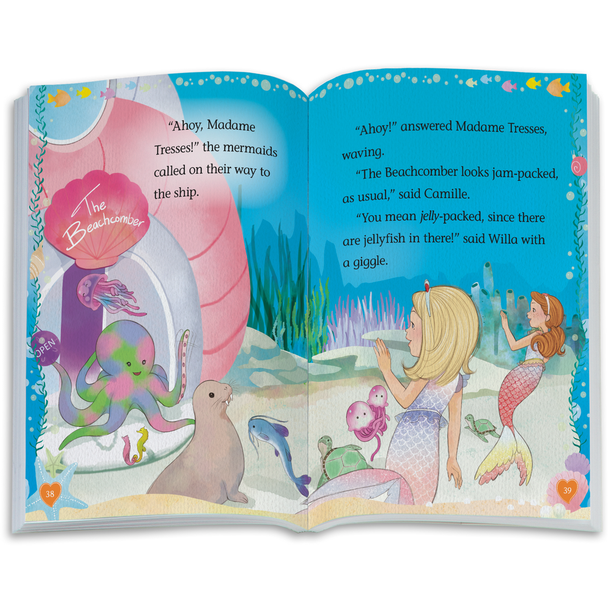 A Fin-tastic Surprise Book (WellieWishers™)
