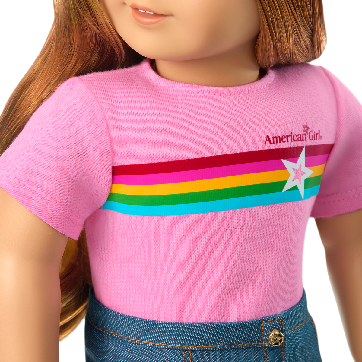 Truly Me™ 18-inch Doll #103 with wavy red hair
