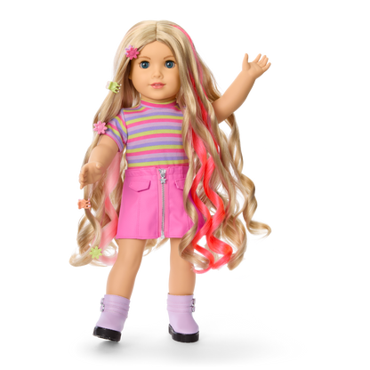 Long Hair Looks™ by Truly Me™ 18-inch Doll #133 & hair accessories