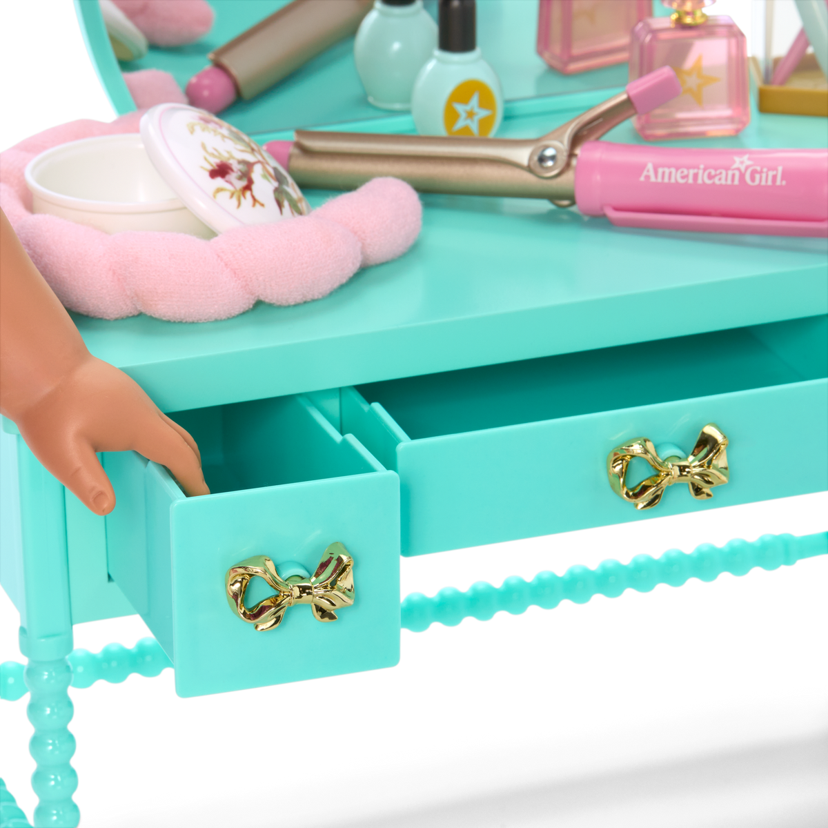 Raquel’s™ Vintage Vanity for 18-inch Dolls (Girl of the Year™ 2026)