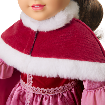 Disney Princess Belle Winter Dress & Cape Outfit for 18-inch Dolls by American Girl®