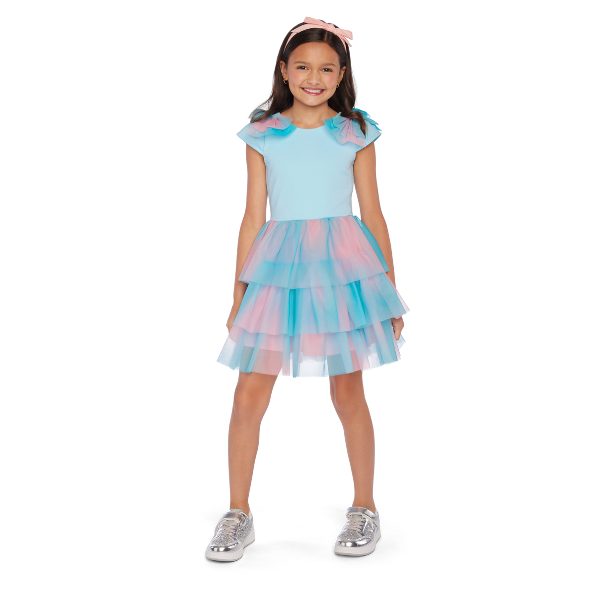 American Girl® x Harlem’s Fashion Row Cherry Blossom Couture Ruffle Dress for Girls
