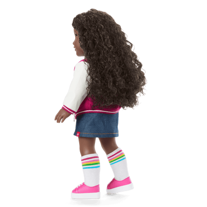 Truly Me™ 18-inch Doll #127, Puppy, Mini Backpack & Accessories AG™ Star Squad Bundle