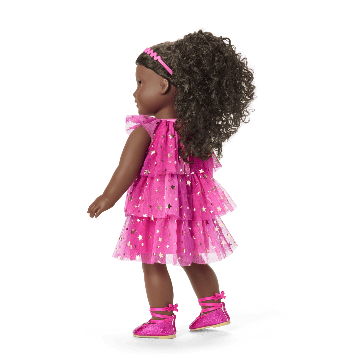 Pink Party-Ready Dresses for Girls & 18-inch Dolls