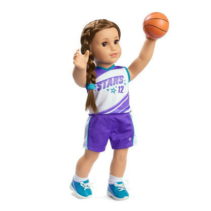 Star Player Basketball Outfit for 18-inch Dolls