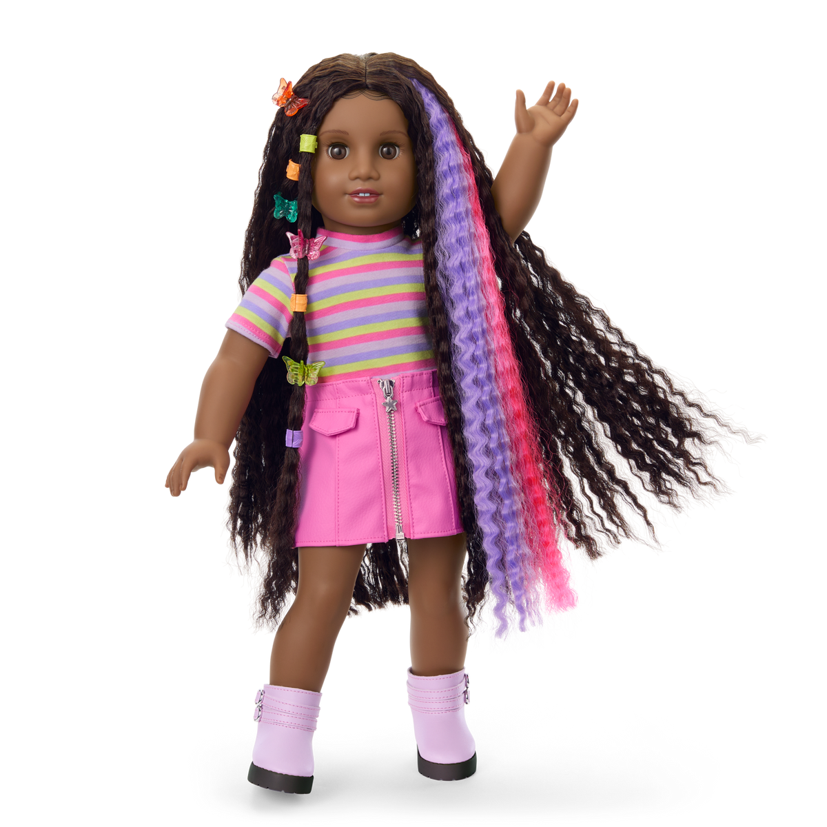 Long Hair Looks™ by Truly Me™ 18-inch Doll #135 & hair accessories